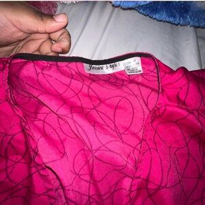 Jessica Taylor Pink Patterned dress